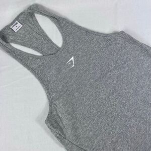 Gymshark Gray Racerback Tank sz M
